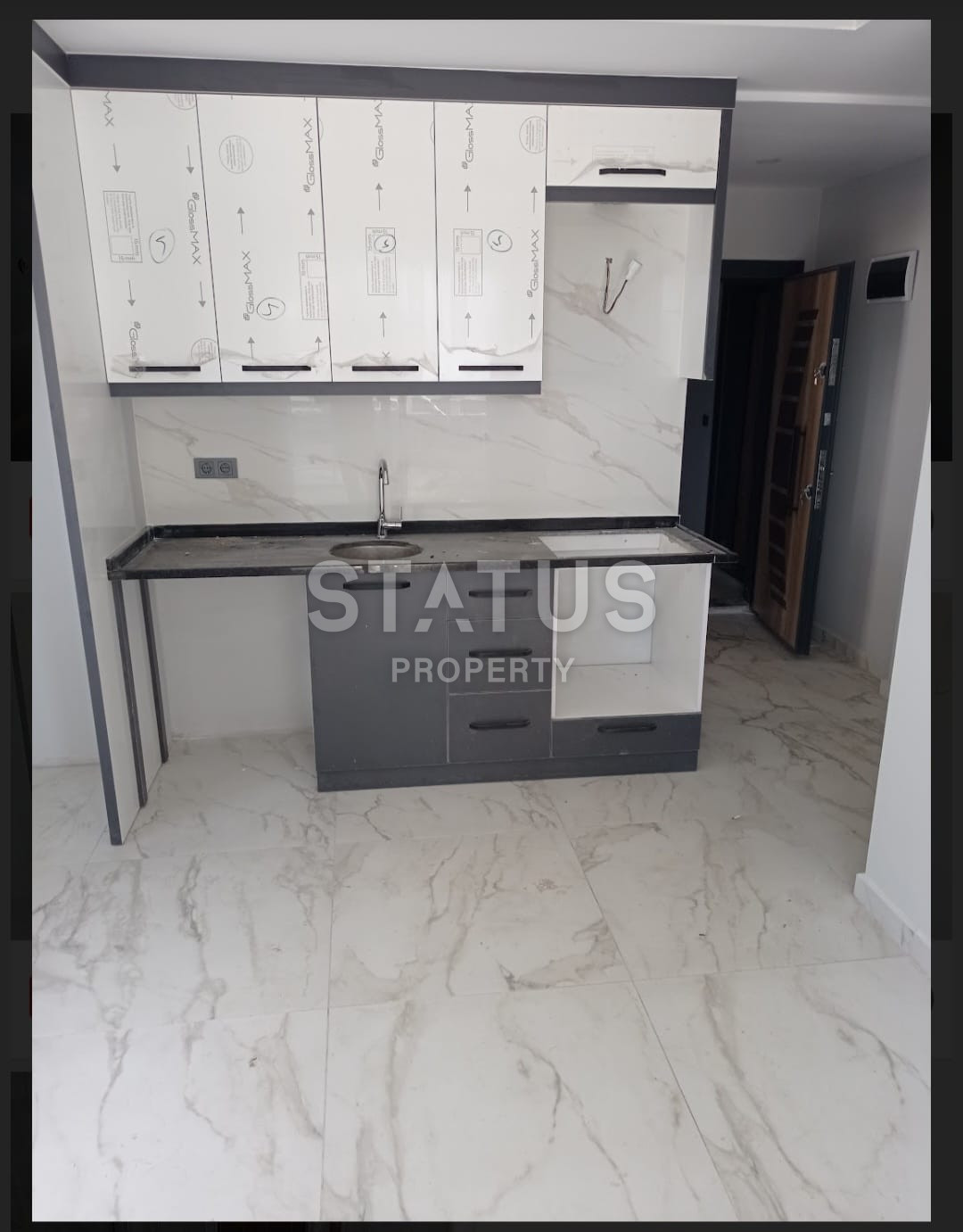 Новая двухкомнатная квартира в 600м от моря в Газипаша. 55м2 фото 3