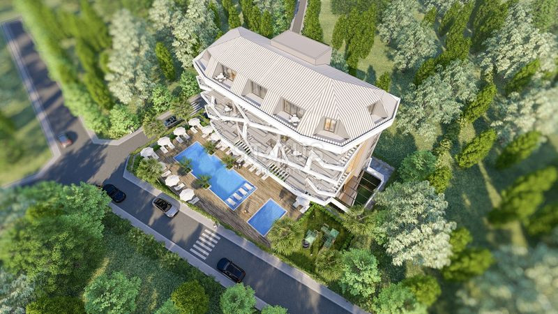 Жилой комплекс бутик с отельной инфраструктурой в верхней ОБА - осталось всего несколько квартир. 54м2 – 111м2 фото 29