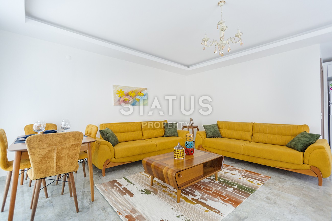 Отличная трехкомнатная меблированная квартира с видом на горы в Махмутларе, 115 м2 фото 3