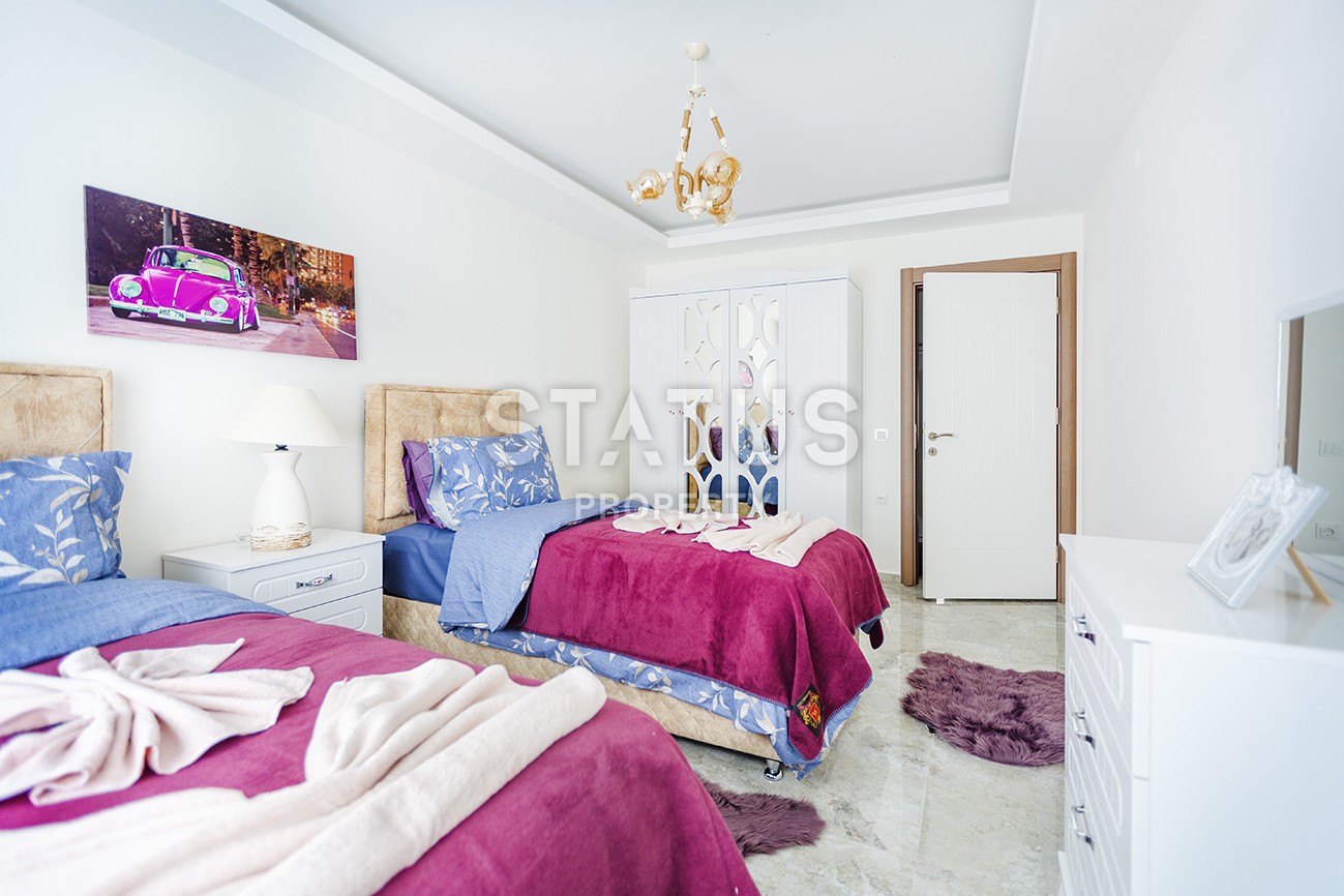 Отличная трехкомнатная меблированная квартира с видом на горы в Махмутларе, 115 м2 фото 8