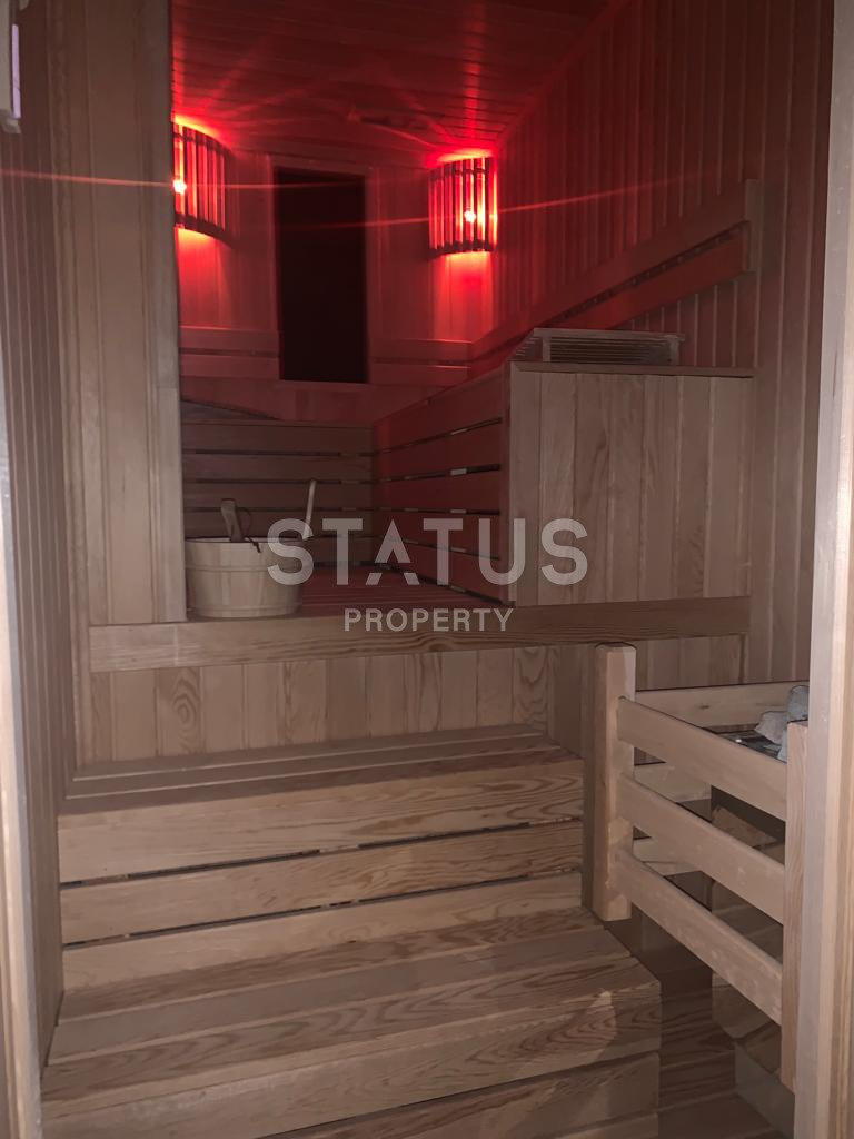 Дизайнерский дуплекс 5+1 с видом на море в спальном элитном районе Буюкхасбахче в центральной части Аланьи. 285м2 фото 30