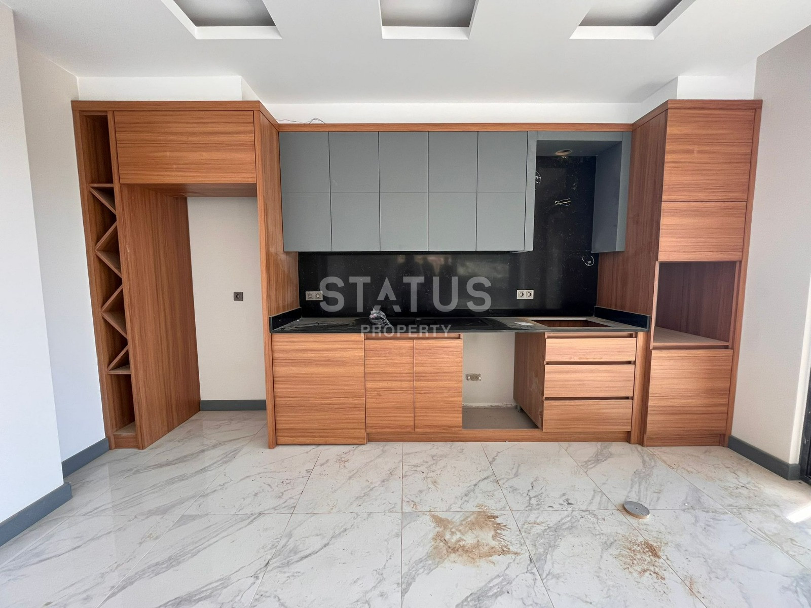 Шикарный дуплекс с садом с видом на море в районе Тепе. 215м2 фото 8