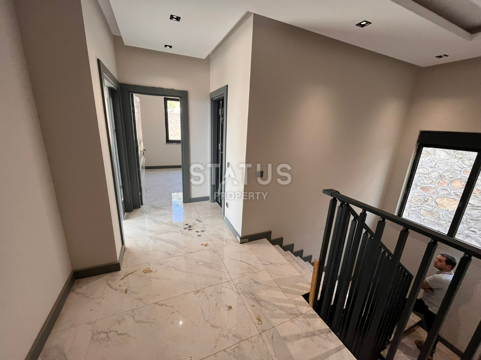 Шикарный дуплекс с садом с видом на море в районе Тепе. 215м2 фото 12