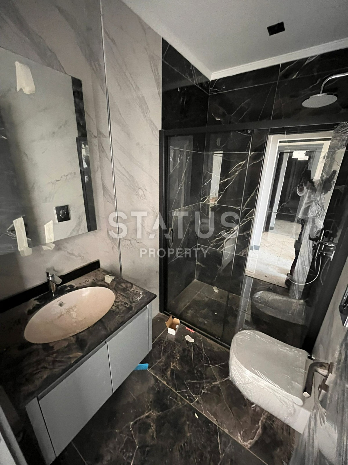 Шикарный дуплекс с садом с видом на море в районе Тепе. 215м2 фото 13