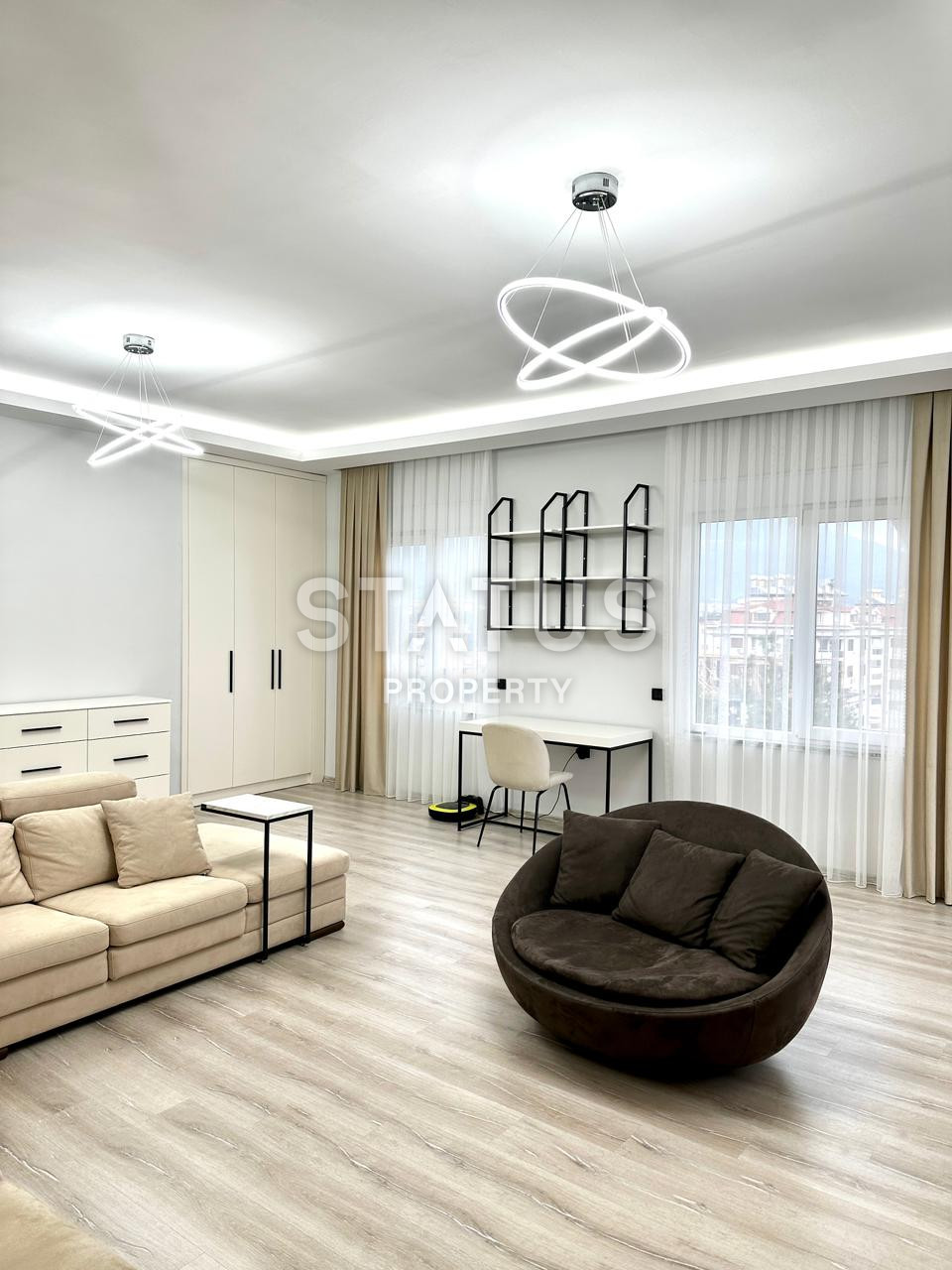 Стильный меблированный дуплекс 4+1 в районе Оба, 187 м2 фото 3