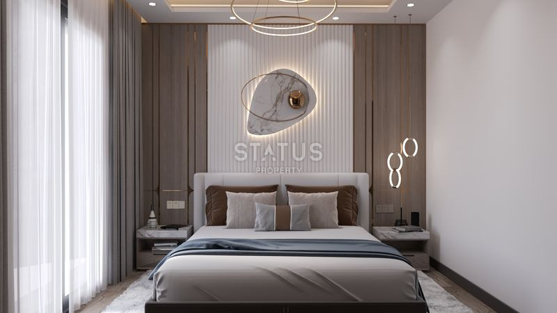 Жилой комплекс от надёжного застройщика в Мерсине в 300м от моря. 68м2 – 115м2 фото 7