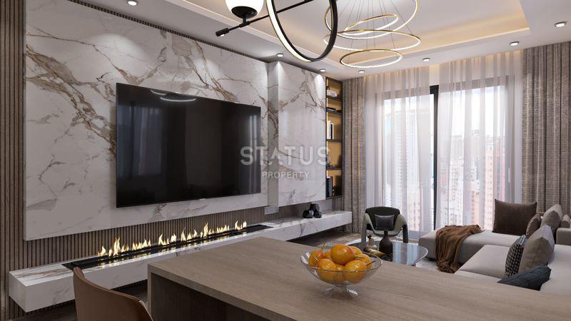 Жилой комплекс от надёжного застройщика в Мерсине в 300м от моря. 68м2 – 115м2 фото 8