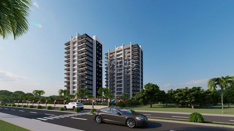 Жилой комплекс от надёжного застройщика в Мерсине в 300м от моря. 68м2 – 115м2 фото 13