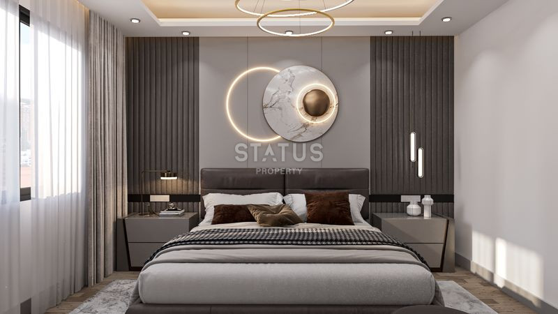 Жилой комплекс от надёжного застройщика в Мерсине в 300м от моря. 68м2 – 115м2 фото 14