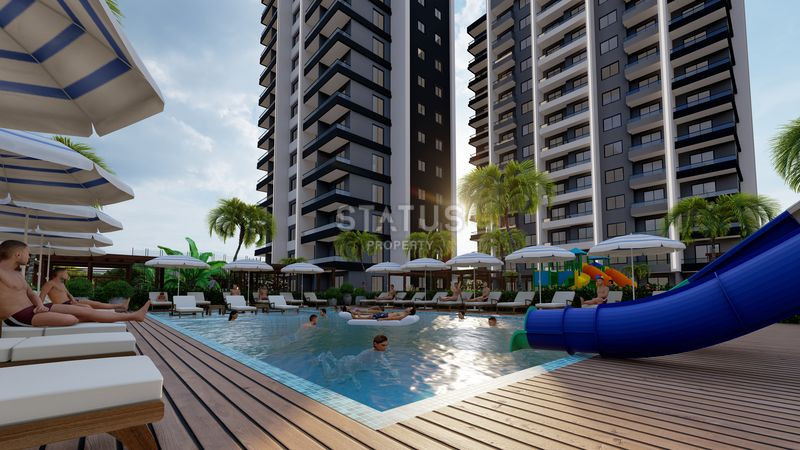 Жилой комплекс от надёжного застройщика в Мерсине в 300м от моря. 68м2 – 115м2 фото 20