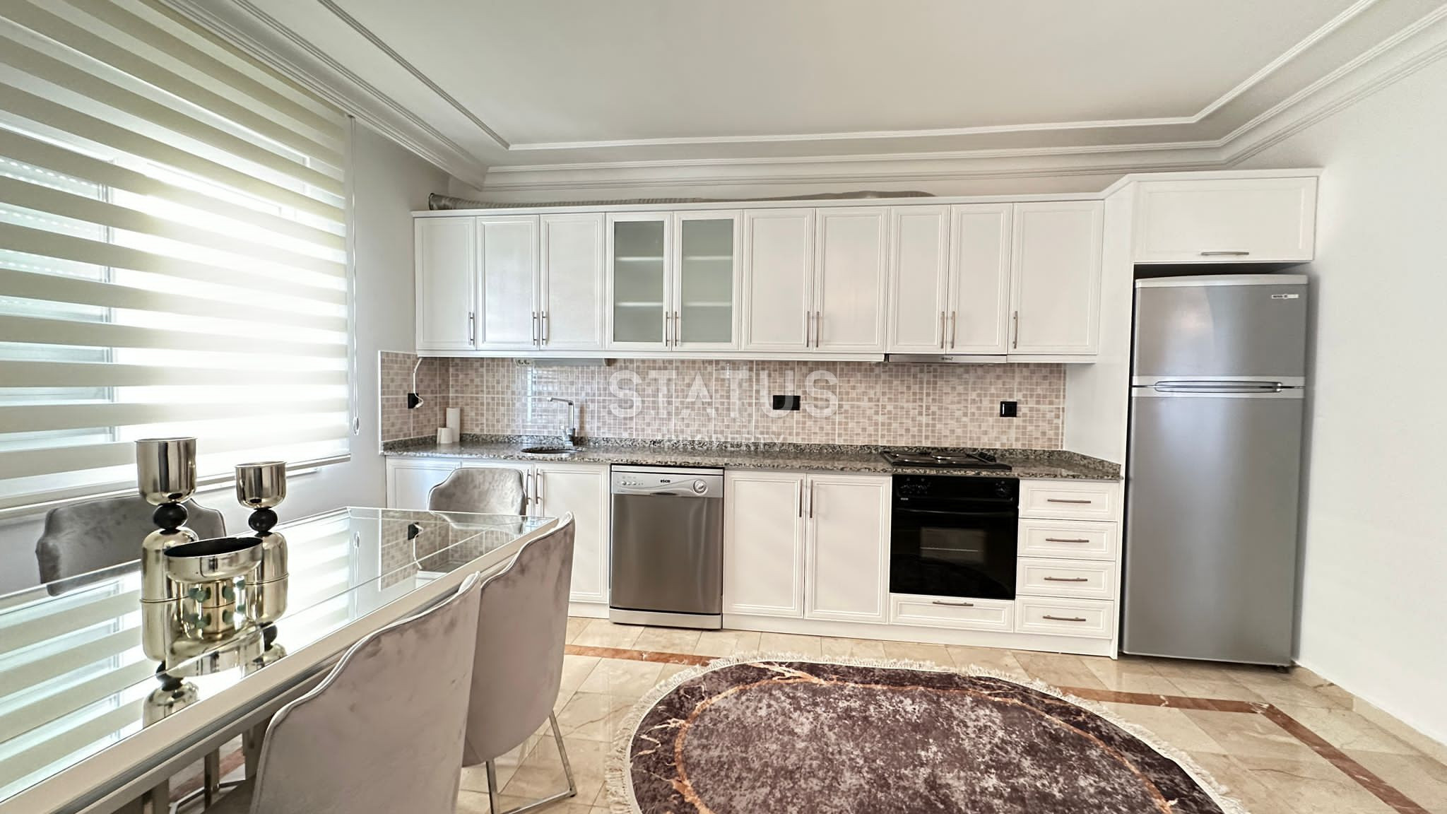 Апартаменты 2+1 у моря, полностью укомплектованы, район Оба, 105 м2 фото 3