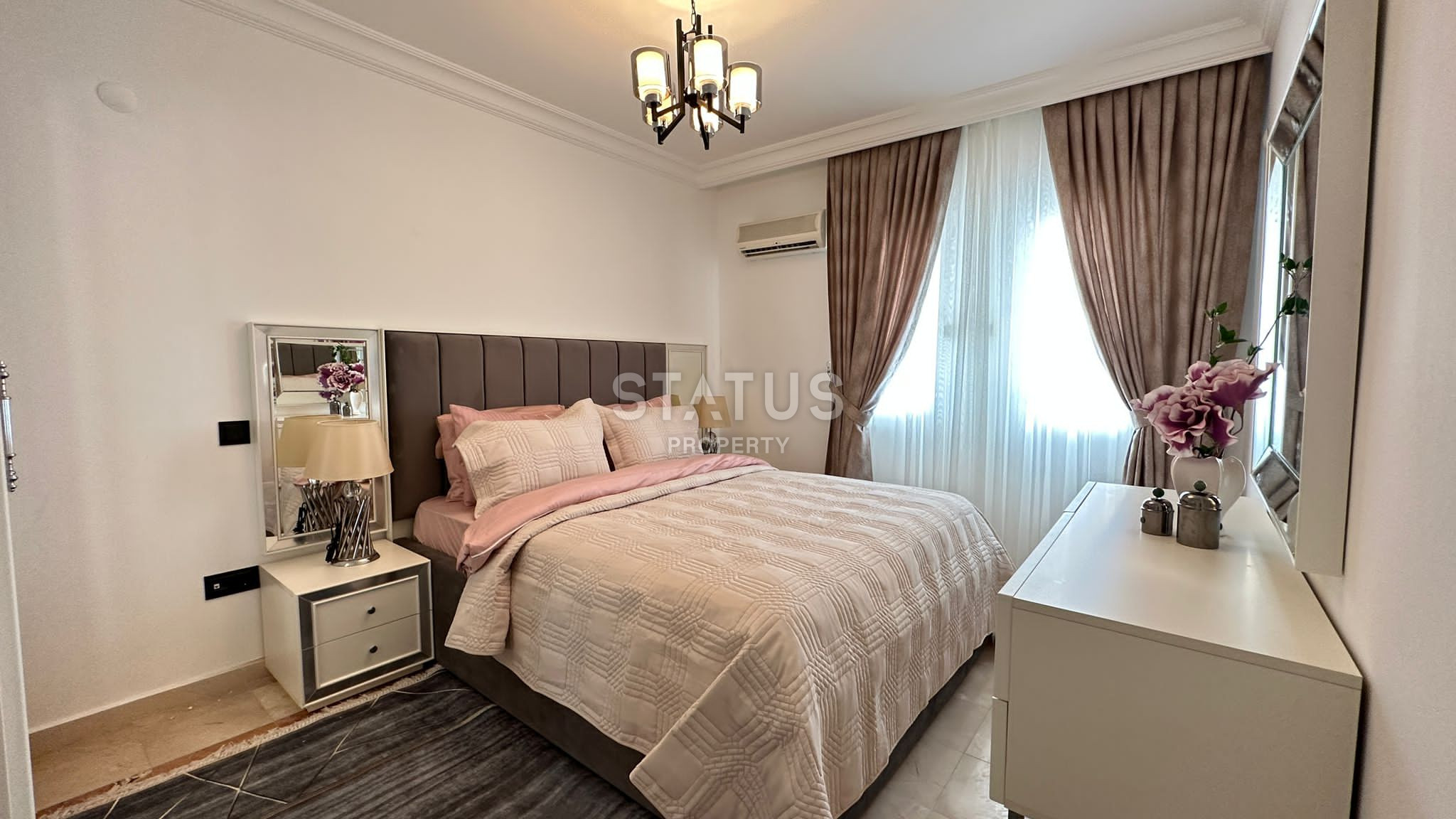 Апартаменты 2+1 у моря, полностью укомплектованы, район Оба, 105 м2 фото 7