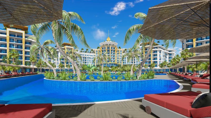 Двухкомнатная квартира в самом масштабном проекте в Тюрклере! 72 м2 фото 22