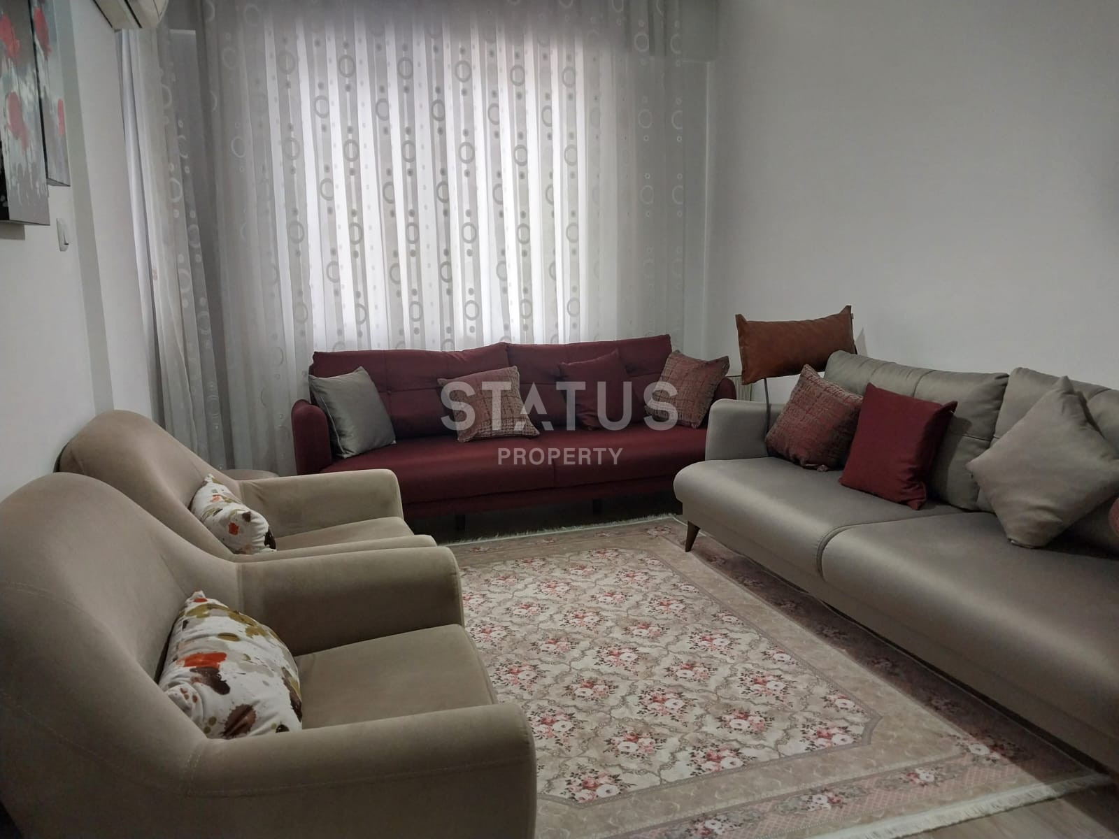 Просторная четырёхкомнатная квартира в центре Аланьи. 160м2 фото 2