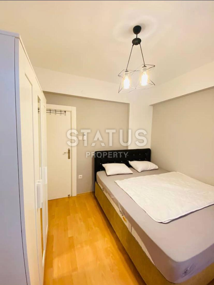 Уютная просторная квартира 2+1 в центре Аланьи пляж Клеопатра. 100м2 фото 11