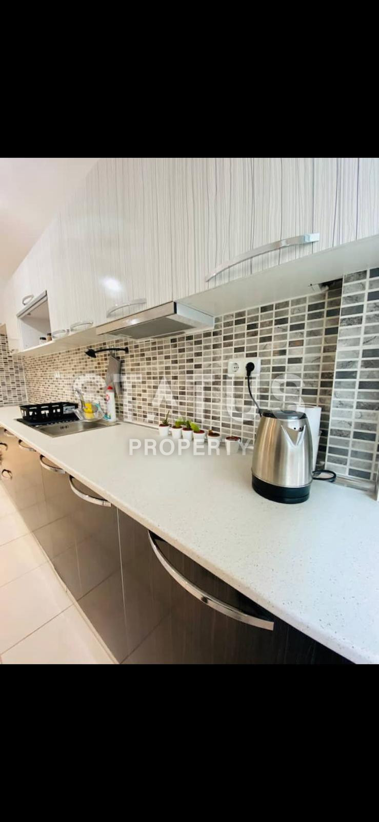 Уютная просторная квартира 2+1 в центре Аланьи пляж Клеопатра. 100м2 фото 18