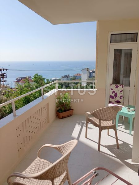 Двухкомнатная квартира в предгорье с видом на море в центральной части Аланьи. 100м2 фото 15