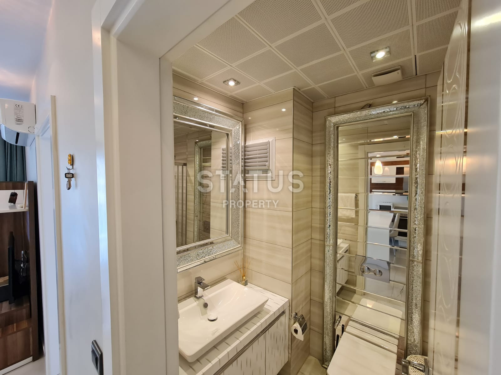 Просторная квартира 1+1 с мебелью от ведущего застройщика! Махмутлар, 66 м2 фото 27