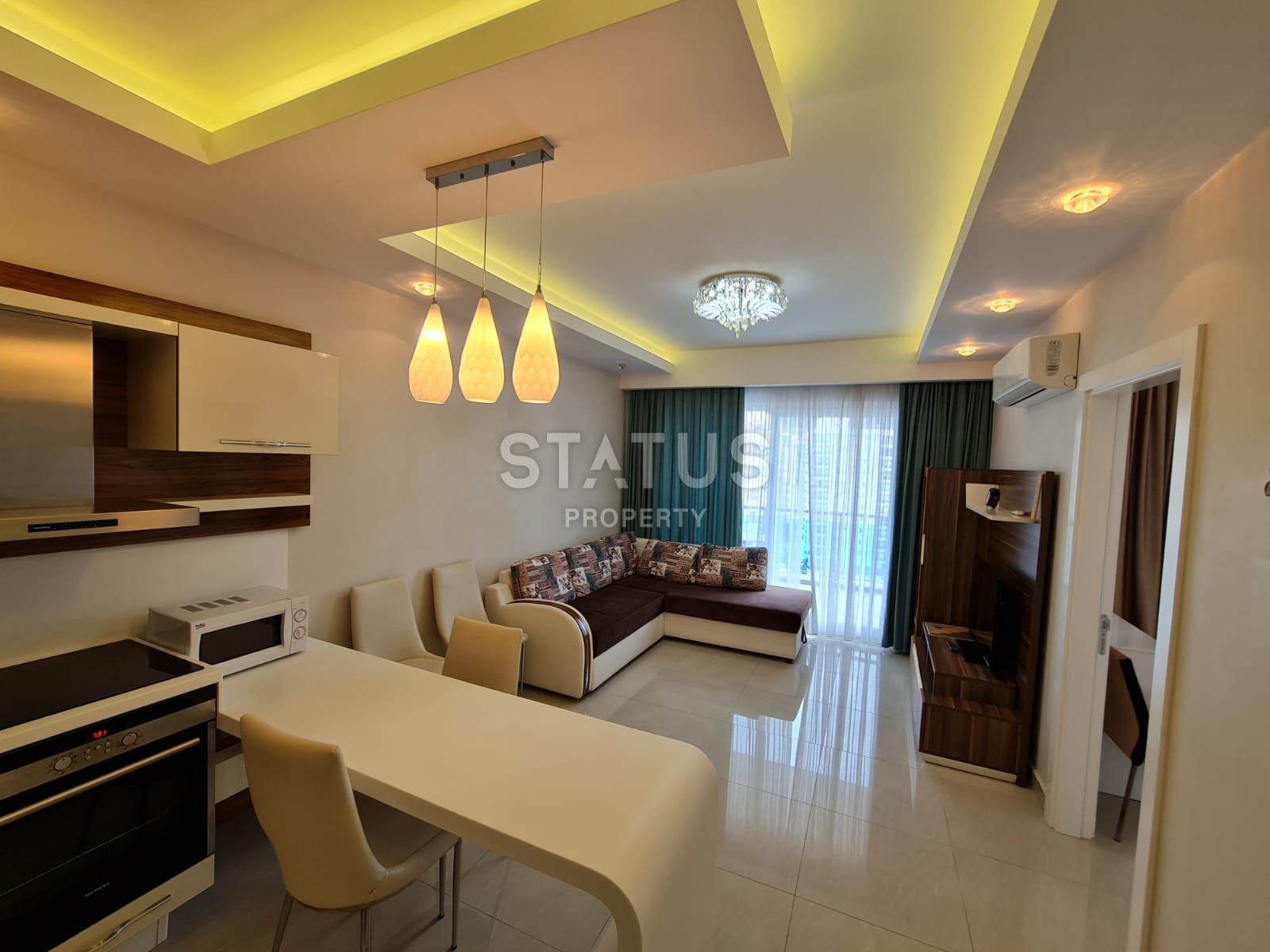 Просторная квартира 1+1 с мебелью от ведущего застройщика! Махмутлар, 66 м2 фото 29