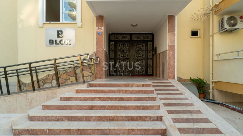 Шикарная трёхкомнатная меблированная квартира с видом на море в Махмутларе. 120м2 фото 29