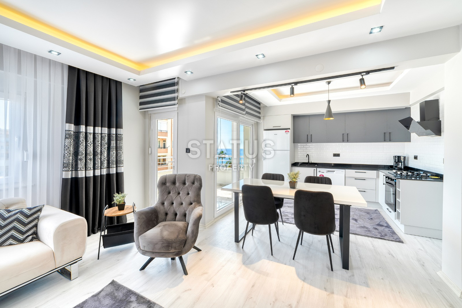 Шикарная квартира 3+1 в первой береговой по доступной цене. 130м2 фото 5