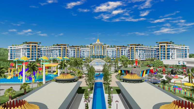 One-bedroom apartment in the largest and most sought-after residential complex in Turkler. 81m2 фото 4