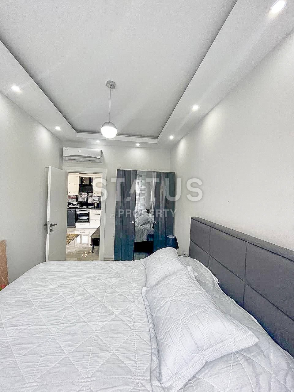 View apartment 1+1, in the center of Alanya, 850 meters from Keykubat beach, 56 m2. фото 9