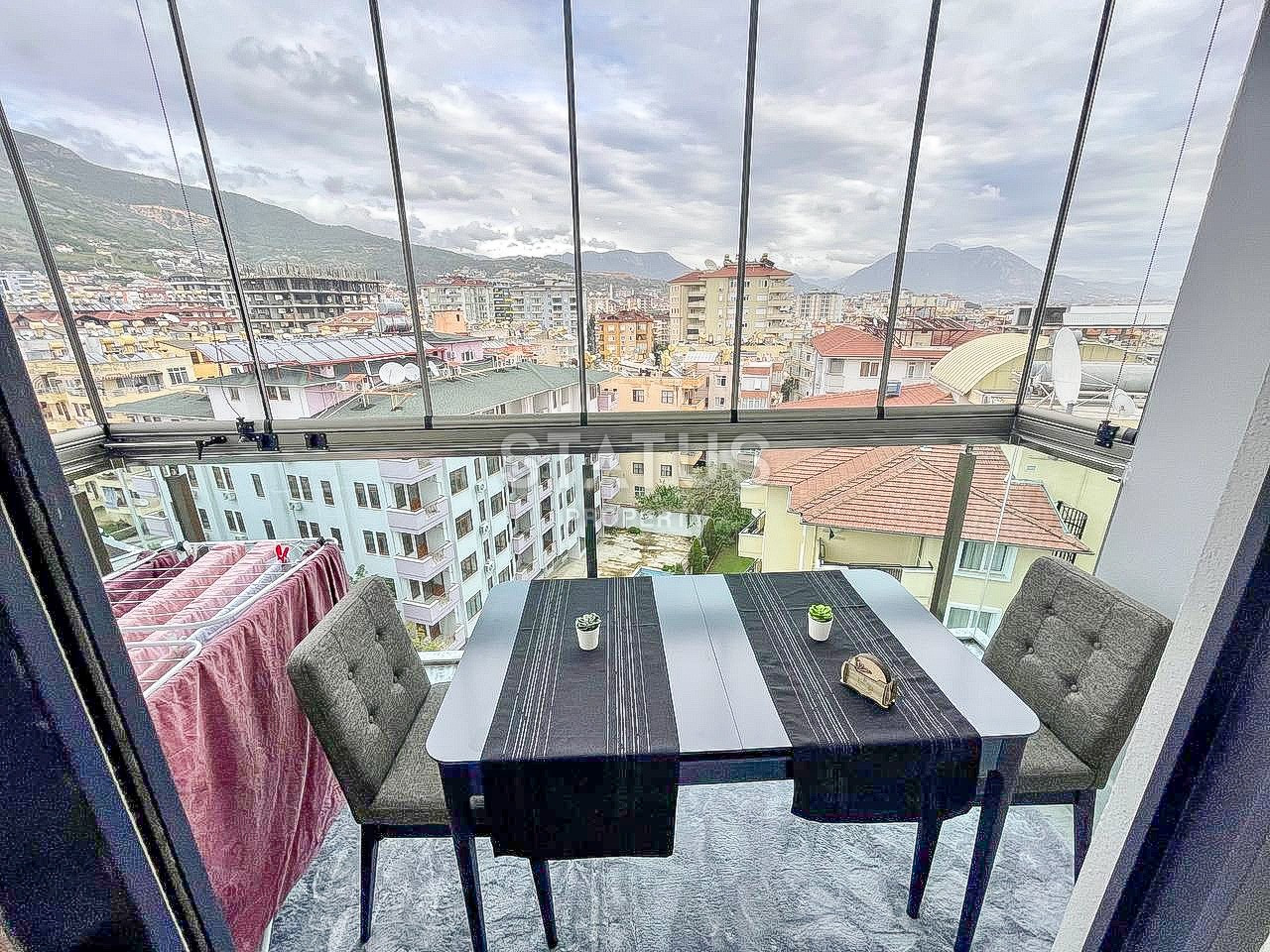 View apartment 1+1, in the center of Alanya, 850 meters from Keykubat beach, 56 m2. фото 10