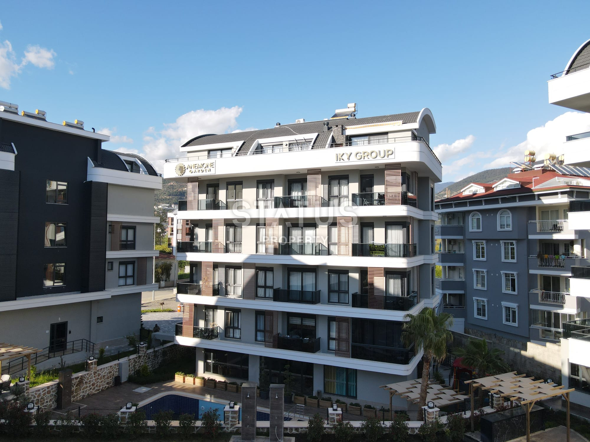 Двухкомнатная меблированная квартира в районе Оба, 50м2 фото 3