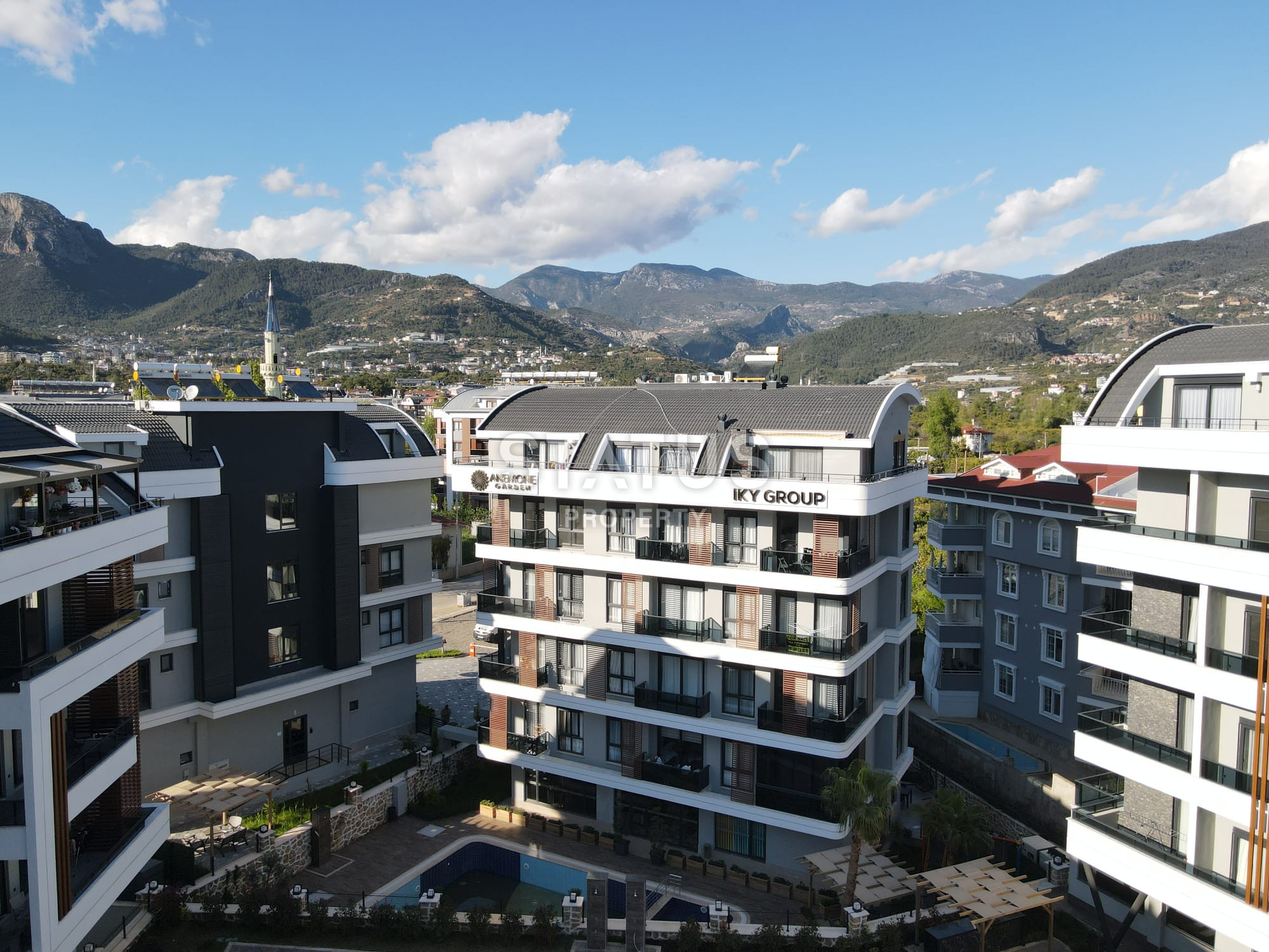 Двухкомнатная меблированная квартира в районе Оба, 50м2 фото 4