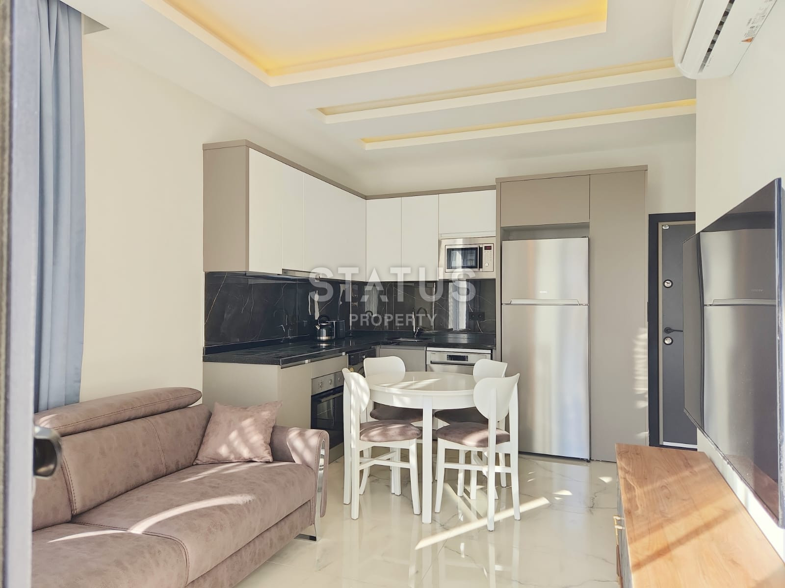 Двухкомнатная меблированная квартира в районе Оба, 50м2 фото 8