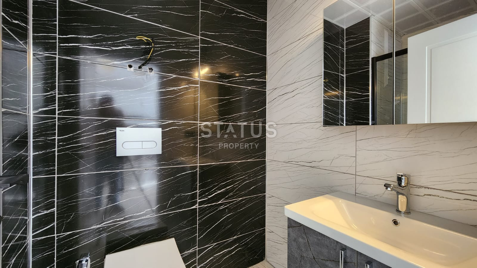 Двухкомнатная меблированная квартира в районе Оба, 50м2 фото 14