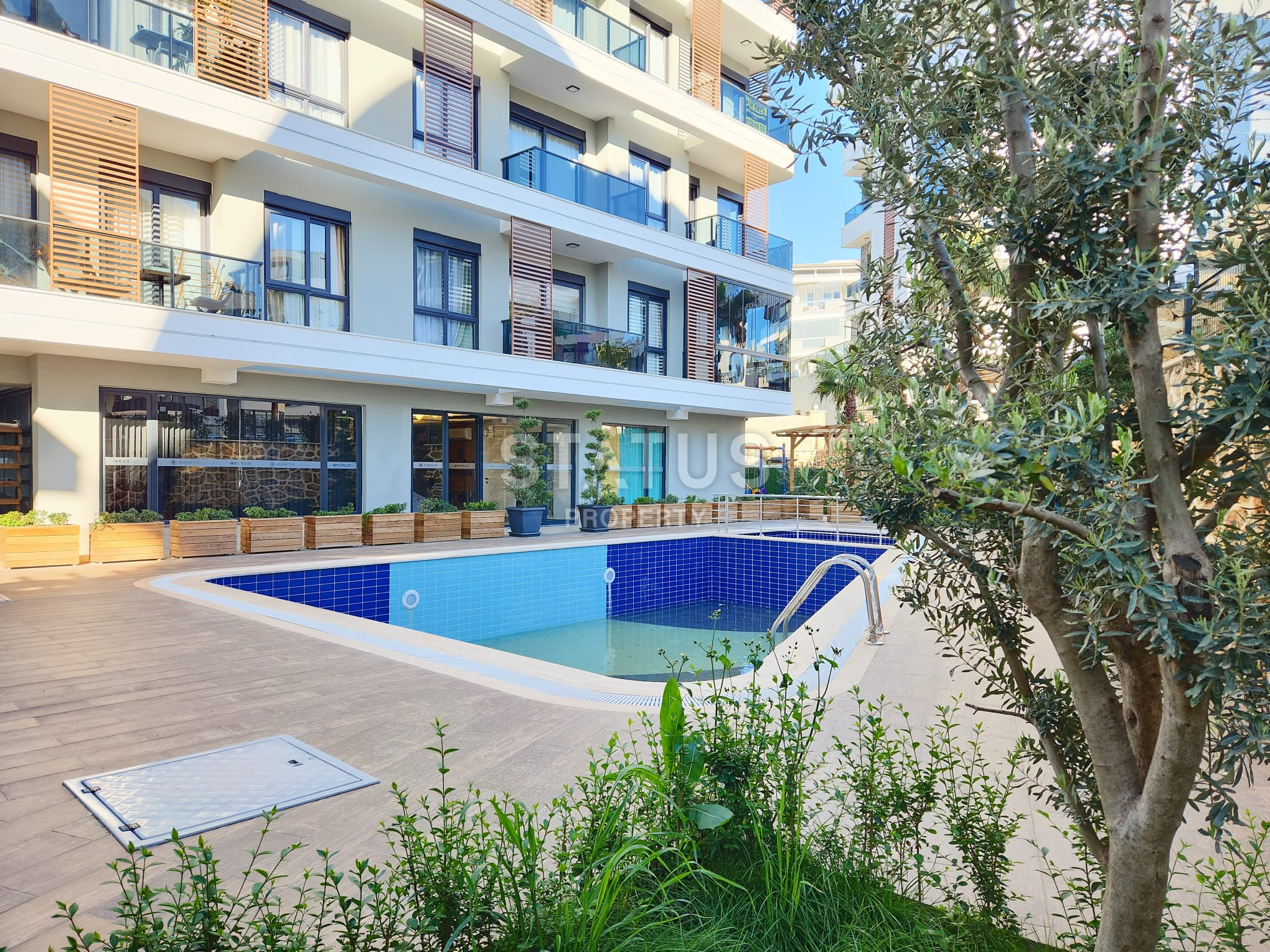 Двухкомнатная меблированная квартира в районе Оба, 50м2 фото 26