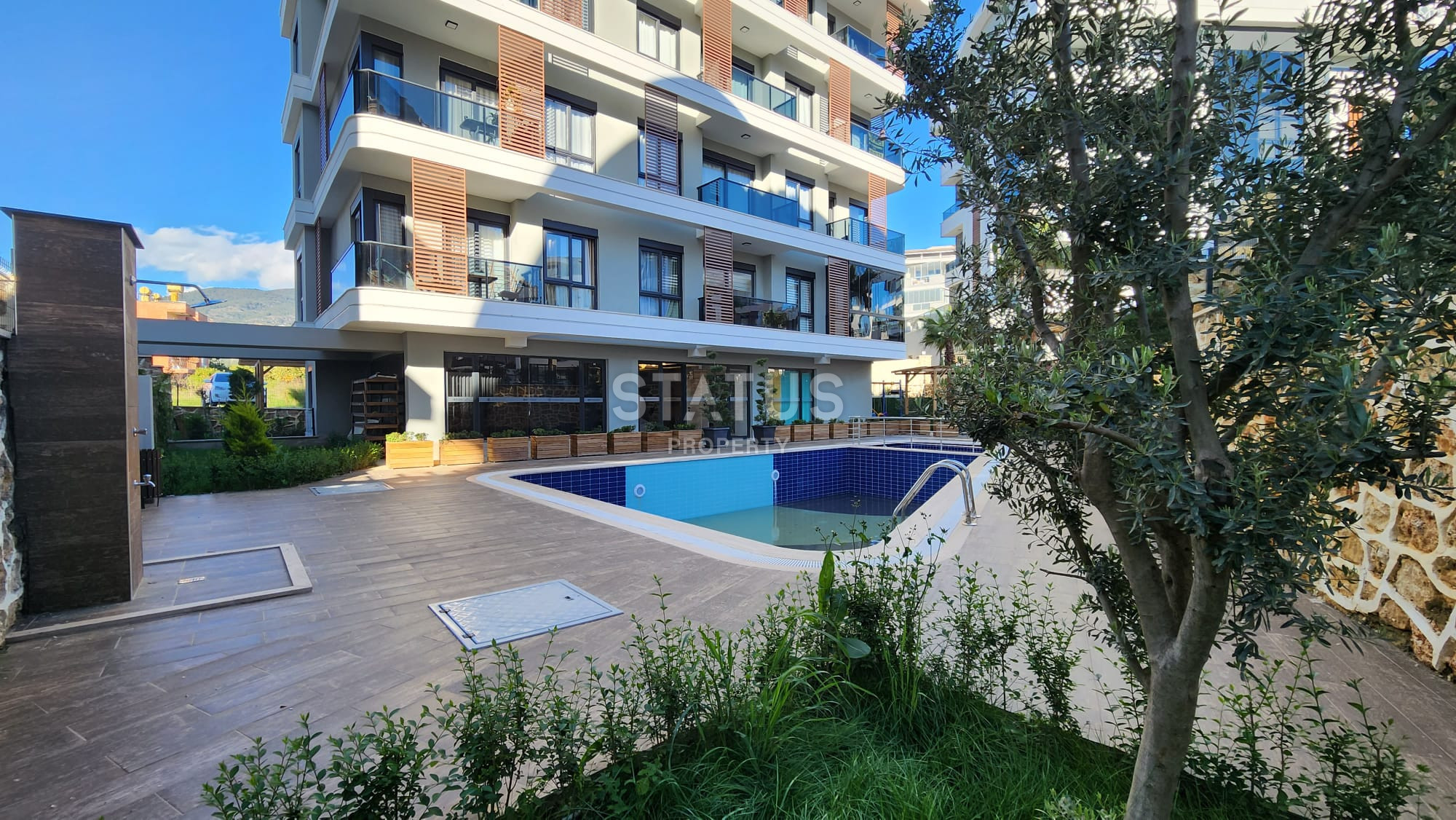 Двухкомнатная меблированная квартира в районе Оба, 50м2 фото 31