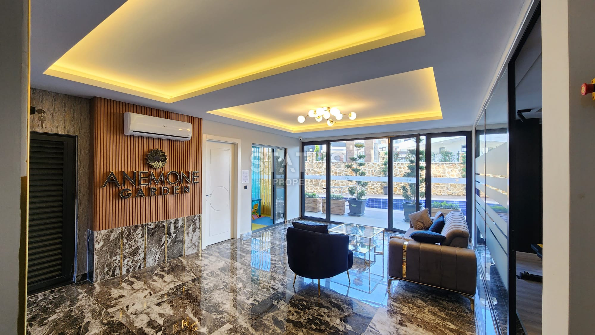 Двухкомнатная меблированная квартира в районе Оба, 50м2 фото 37