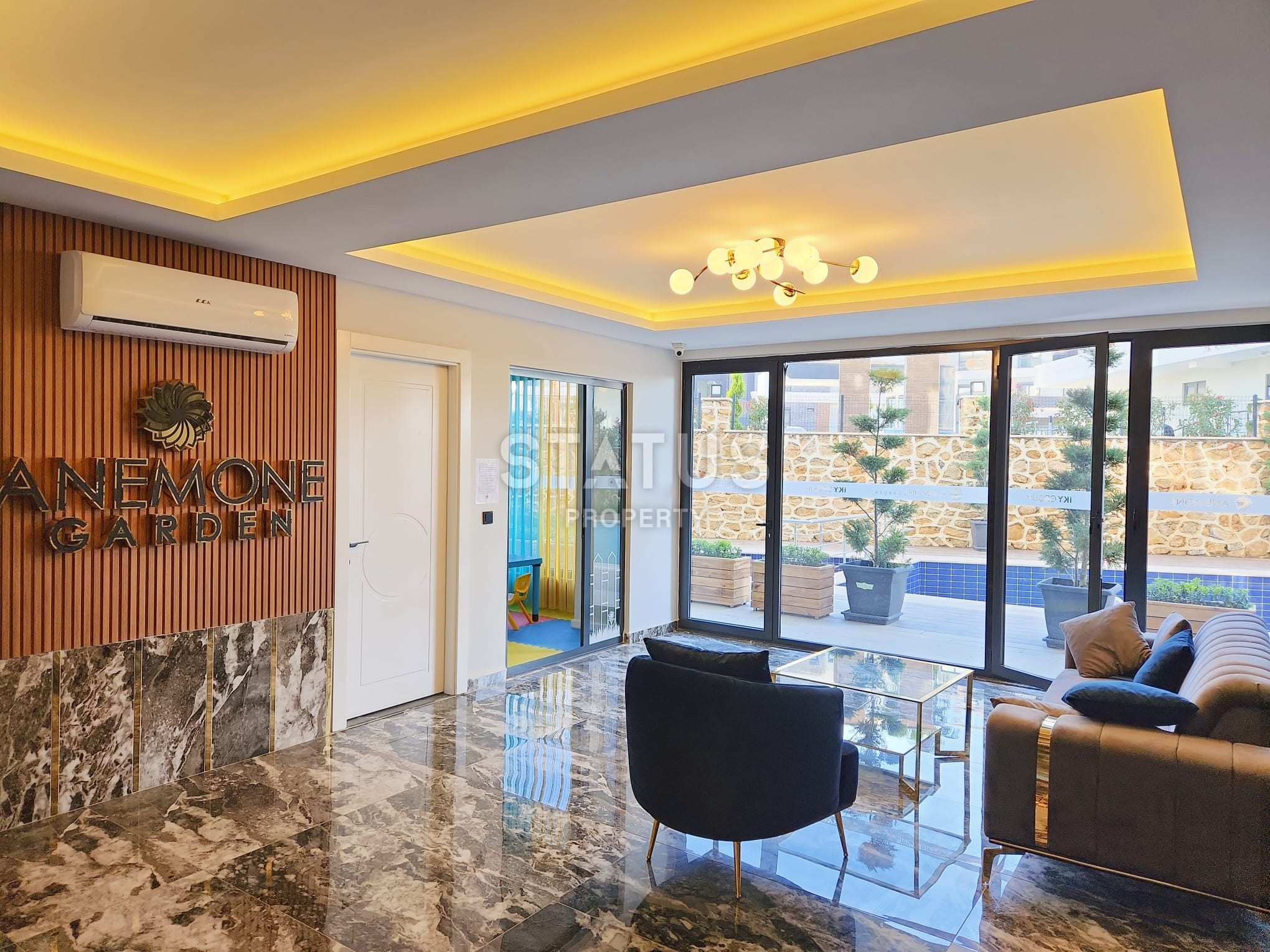 Двухкомнатная меблированная квартира в районе Оба, 50м2 фото 39