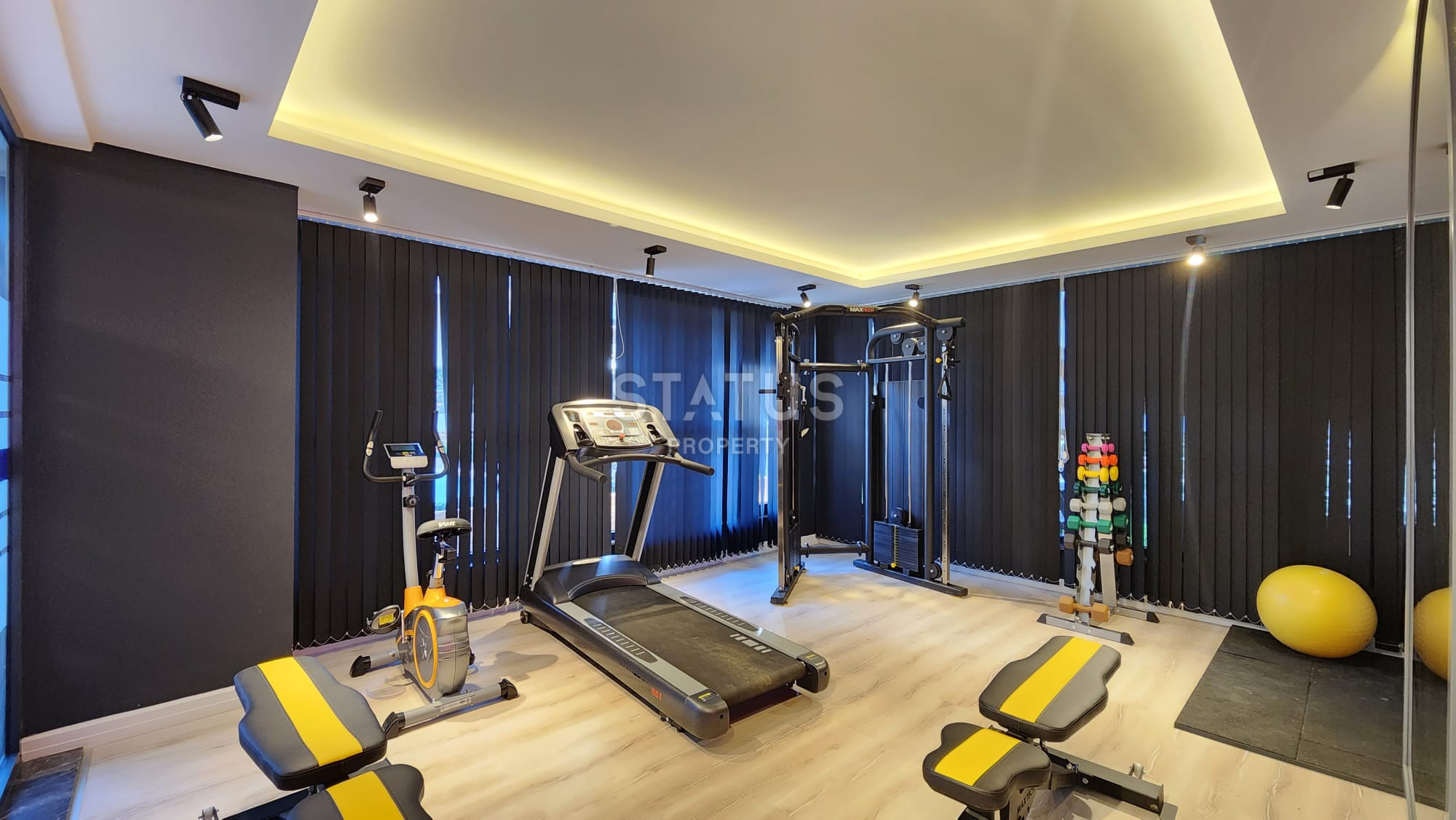 Двухкомнатная меблированная квартира в районе Оба, 50м2 фото 41