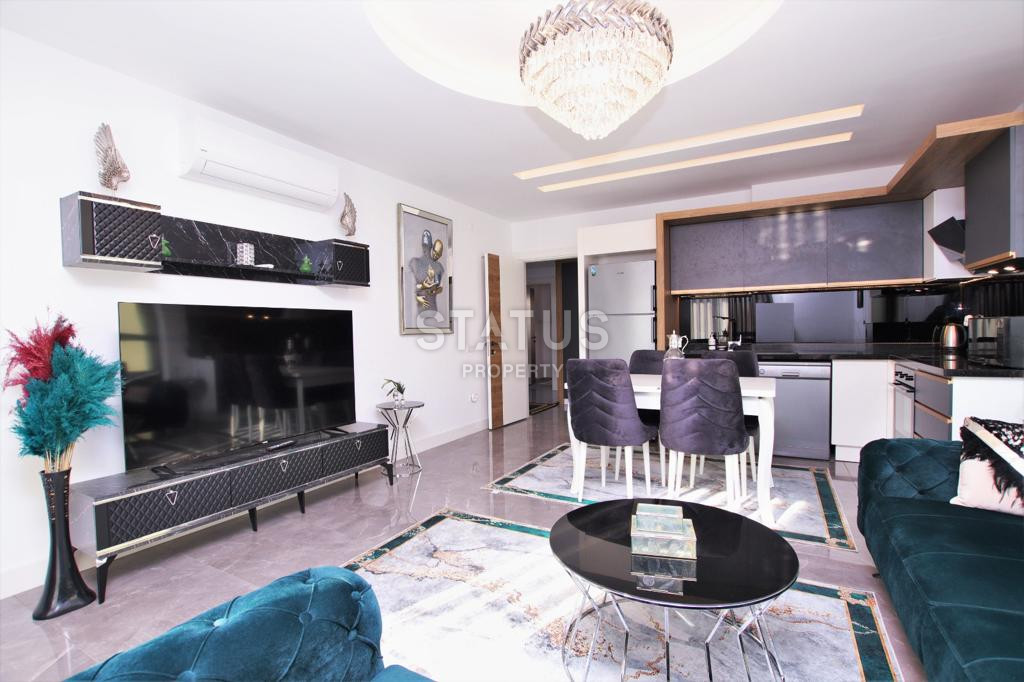 Четырёхкомнатная квартира у моря с мебелью и техникой класса люкс. 120м2 фото 1