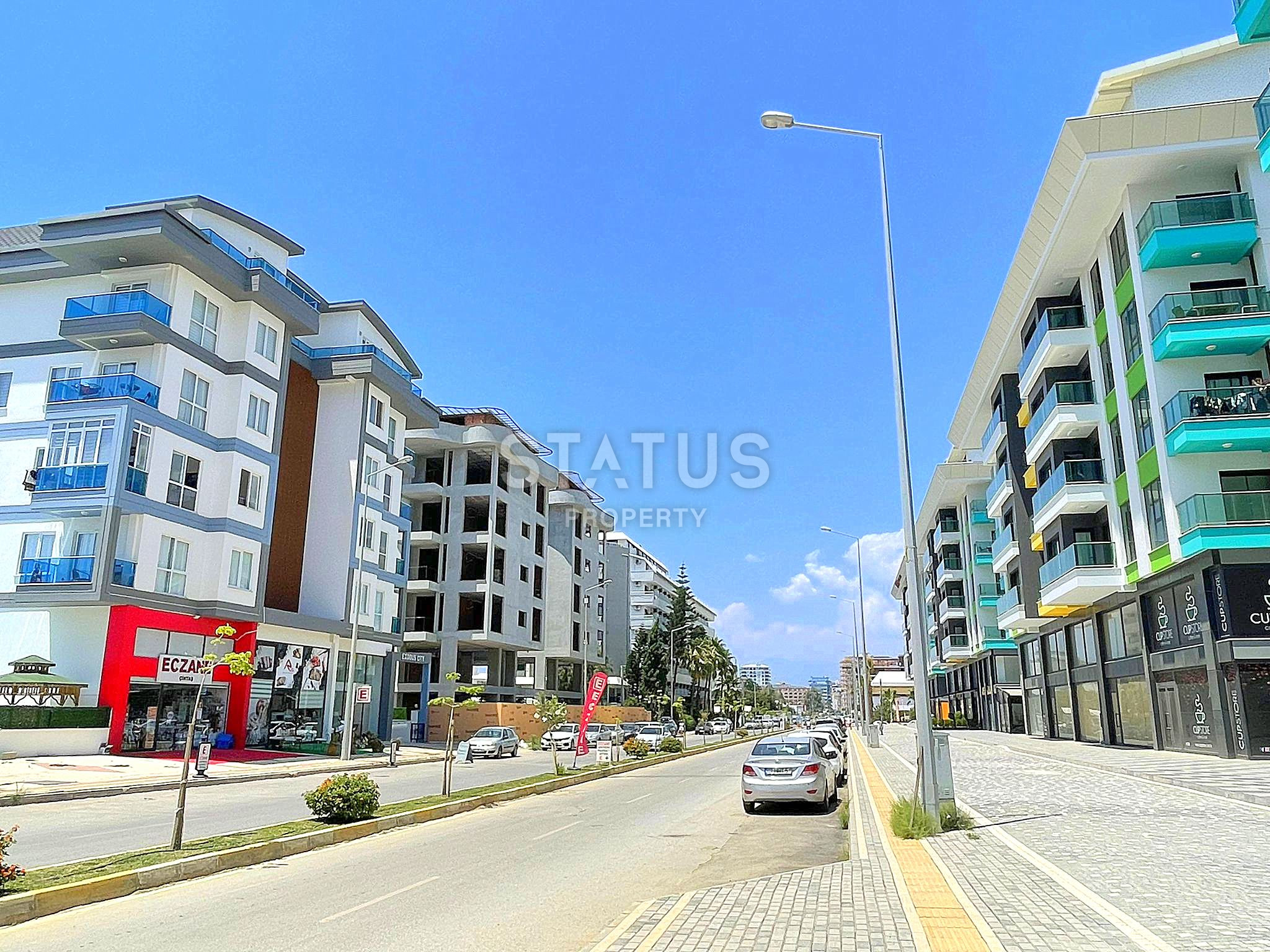 Элегантная квартира у моря в районе Каргыджак. 55м2 фото 13