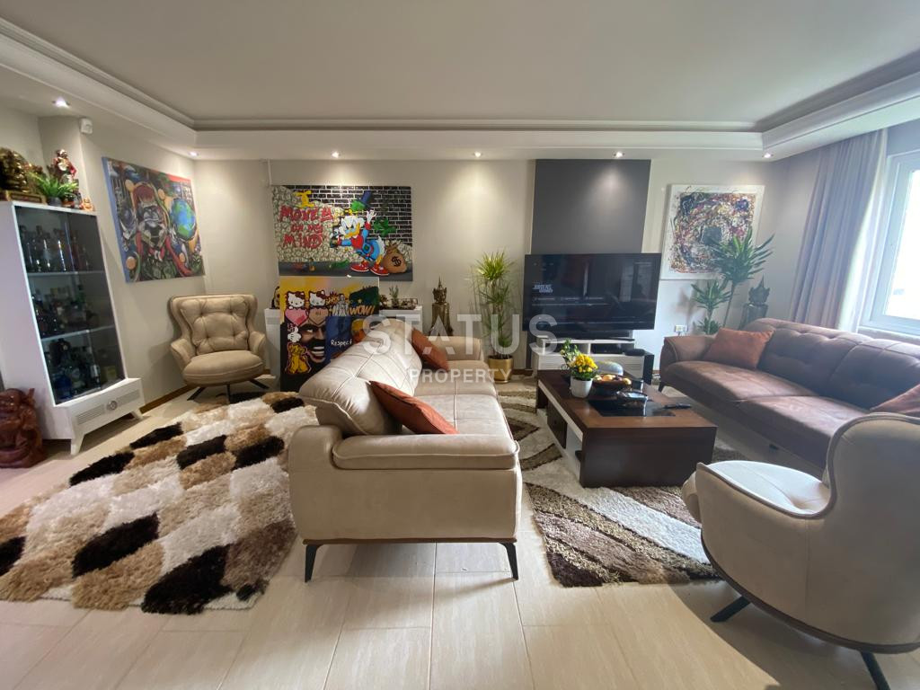 Уютная квартира 2+1 в комплексе на первой береговой линии в Махмутларе. 136м2 фото 5