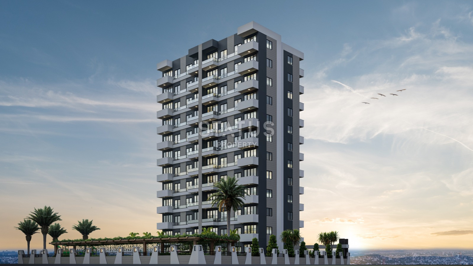 Последние квартиры в комплексе с хорошим расположением в микрорайоне Арап Бакшиш района Ердемли города Мерсин. 50м2 фото 3