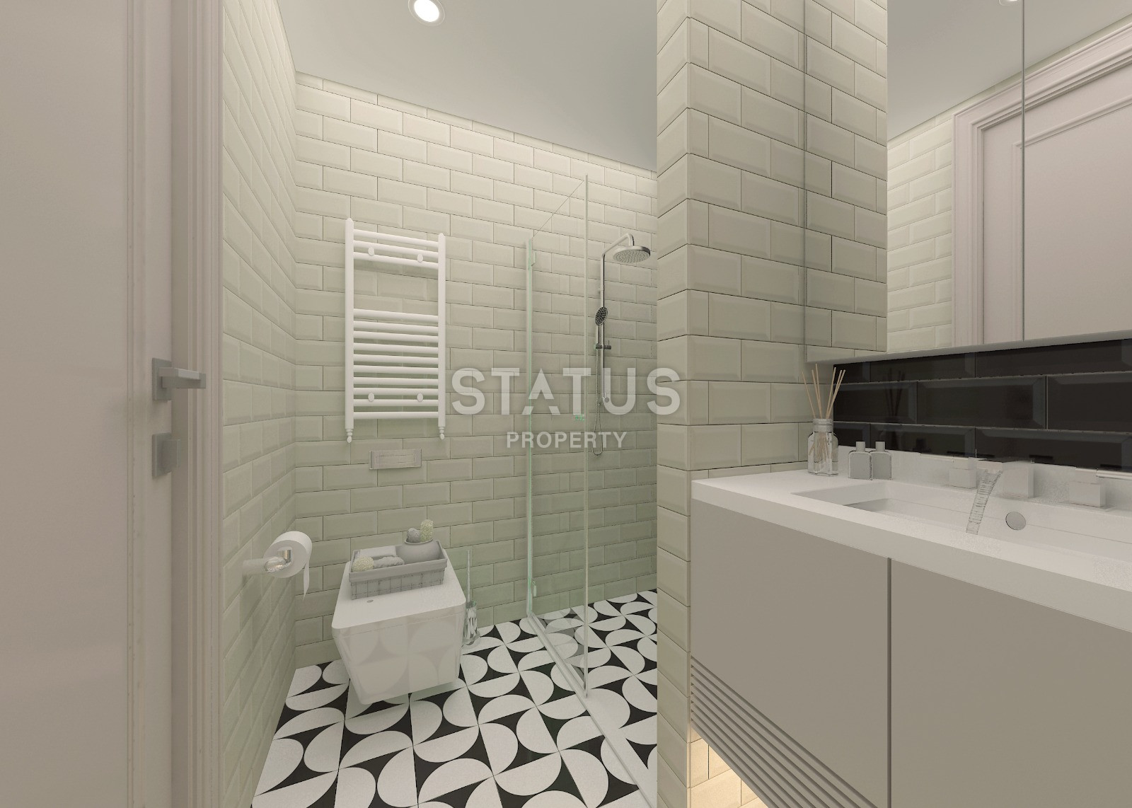 Последние квартиры в комплексе с хорошим расположением в микрорайоне Арап Бакшиш района Ердемли города Мерсин. 50м2 фото 8