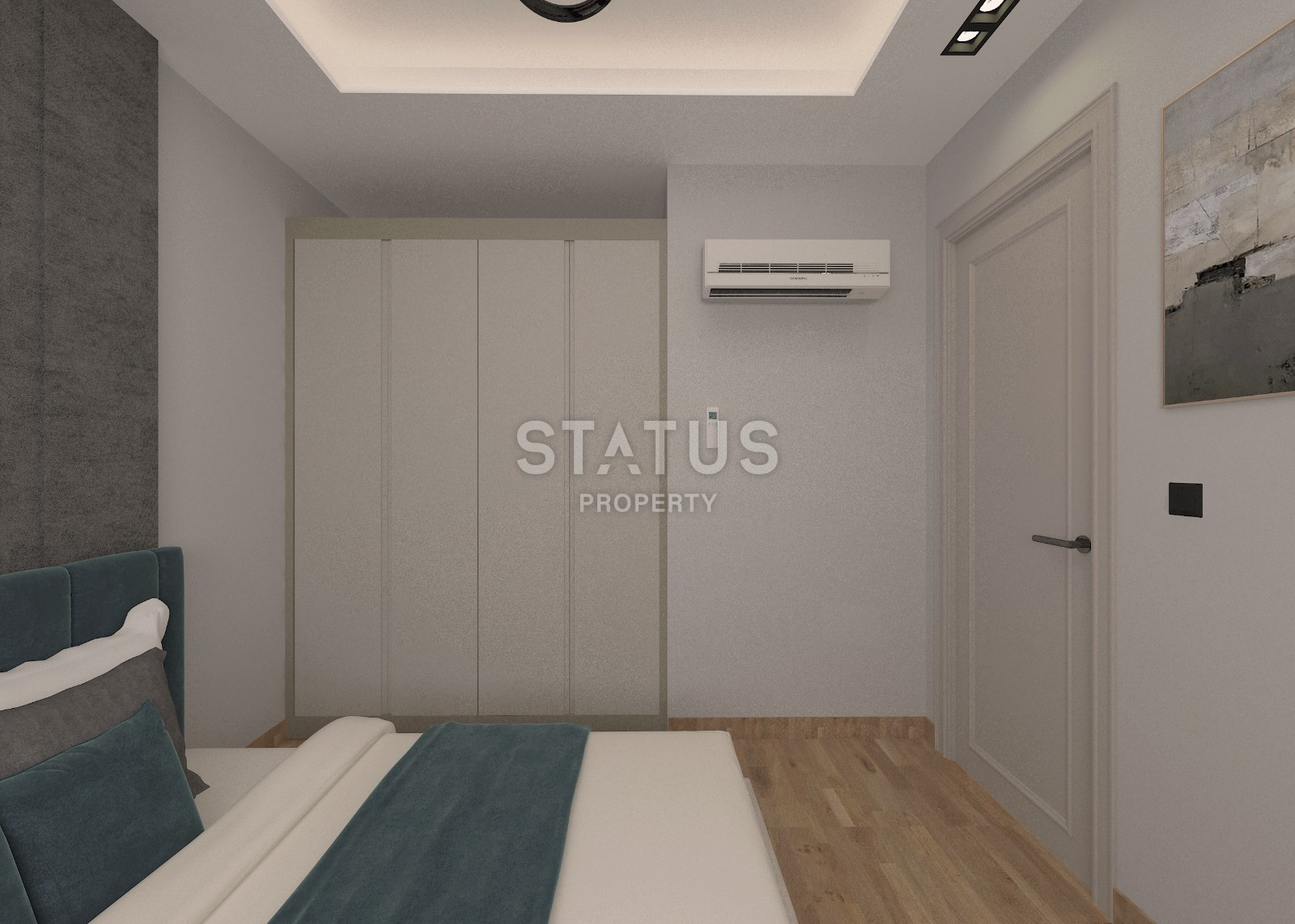 Последние квартиры в комплексе с хорошим расположением в микрорайоне Арап Бакшиш района Ердемли города Мерсин. 50м2 фото 9