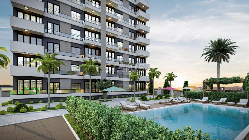 Последние квартиры в комплексе с хорошим расположением в микрорайоне Арап Бакшиш района Ердемли города Мерсин. 50м2 фото 16