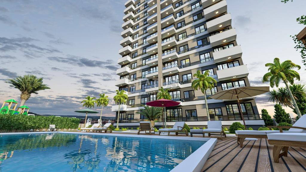 Последние квартиры в комплексе с хорошим расположением в микрорайоне Арап Бакшиш района Ердемли города Мерсин. 50м2 фото 20