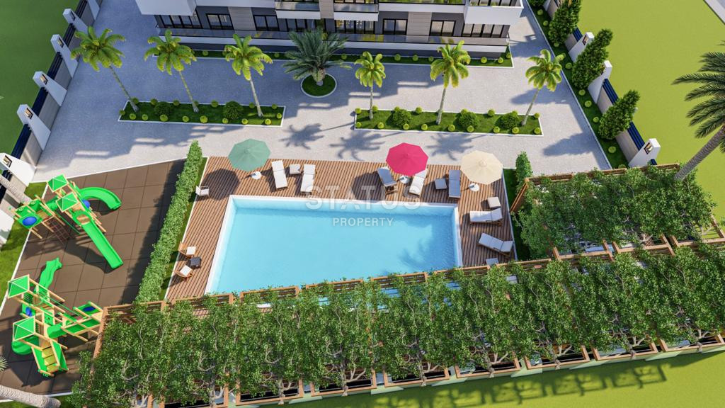 Последние квартиры в комплексе с хорошим расположением в микрорайоне Арап Бакшиш района Ердемли города Мерсин. 50м2 фото 23