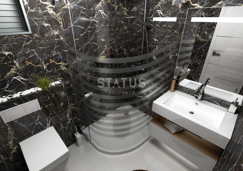 Проект класса люкс с панорамными видами на море и город в районе Тепе, 147-405 м2 фото 17