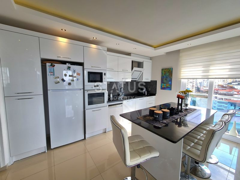 Furnished penthouse 3+1 in the open area of Tosmur. 180m2 фото 5