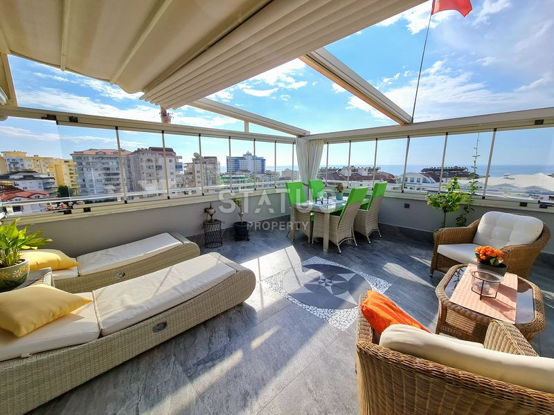 Furnished penthouse 3+1 in the open area of Tosmur. 180m2 фото 8