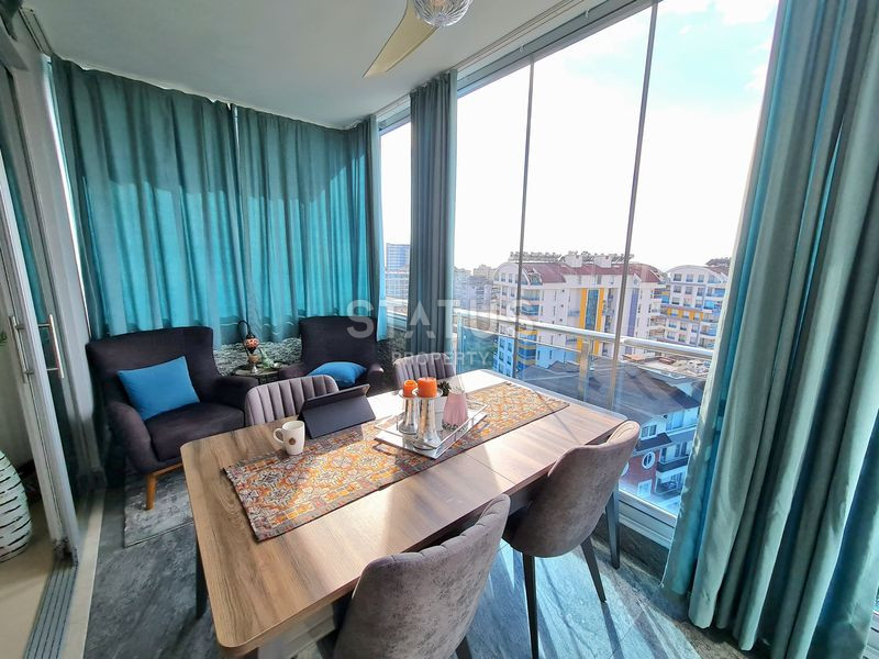 Furnished penthouse 3+1 in the open area of Tosmur. 180m2 фото 9